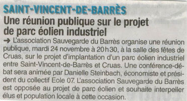 DAUPHINE 22 Novembre